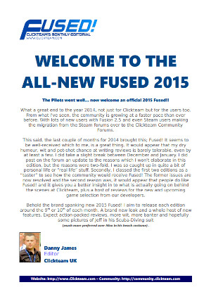 Fused Issue #3 - February 2015